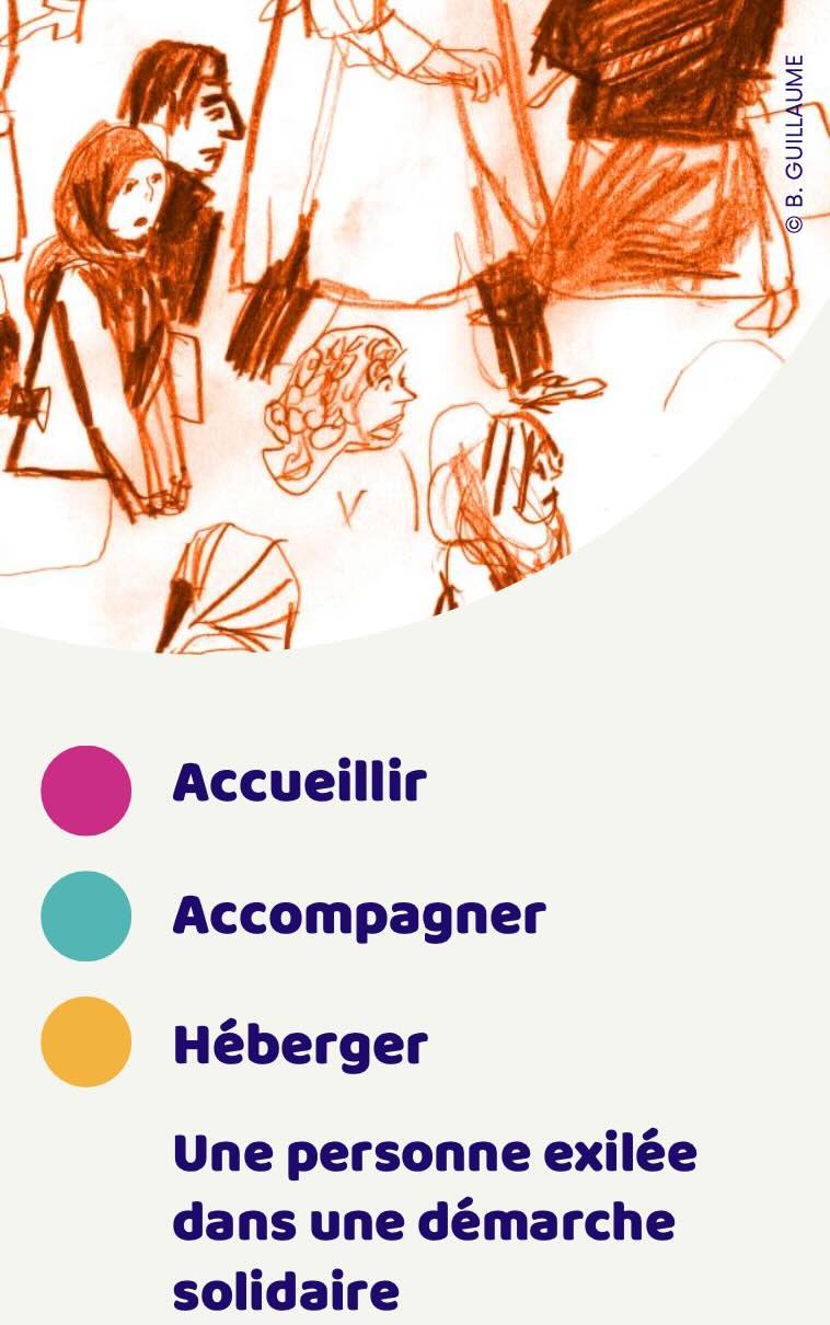 Dépliant sur l'hébergement solidaire